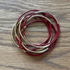 Red and Gold Bangles